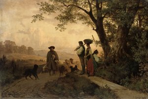 Returning Shepherd by Karl Schlesinger